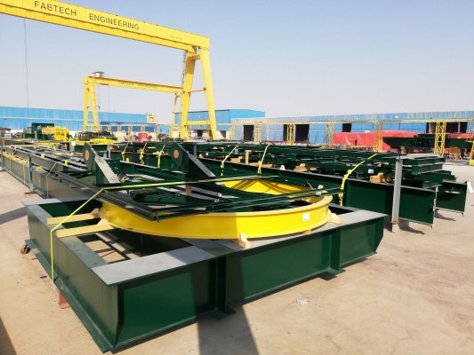 Nucor iron oxide handling system- dus00057